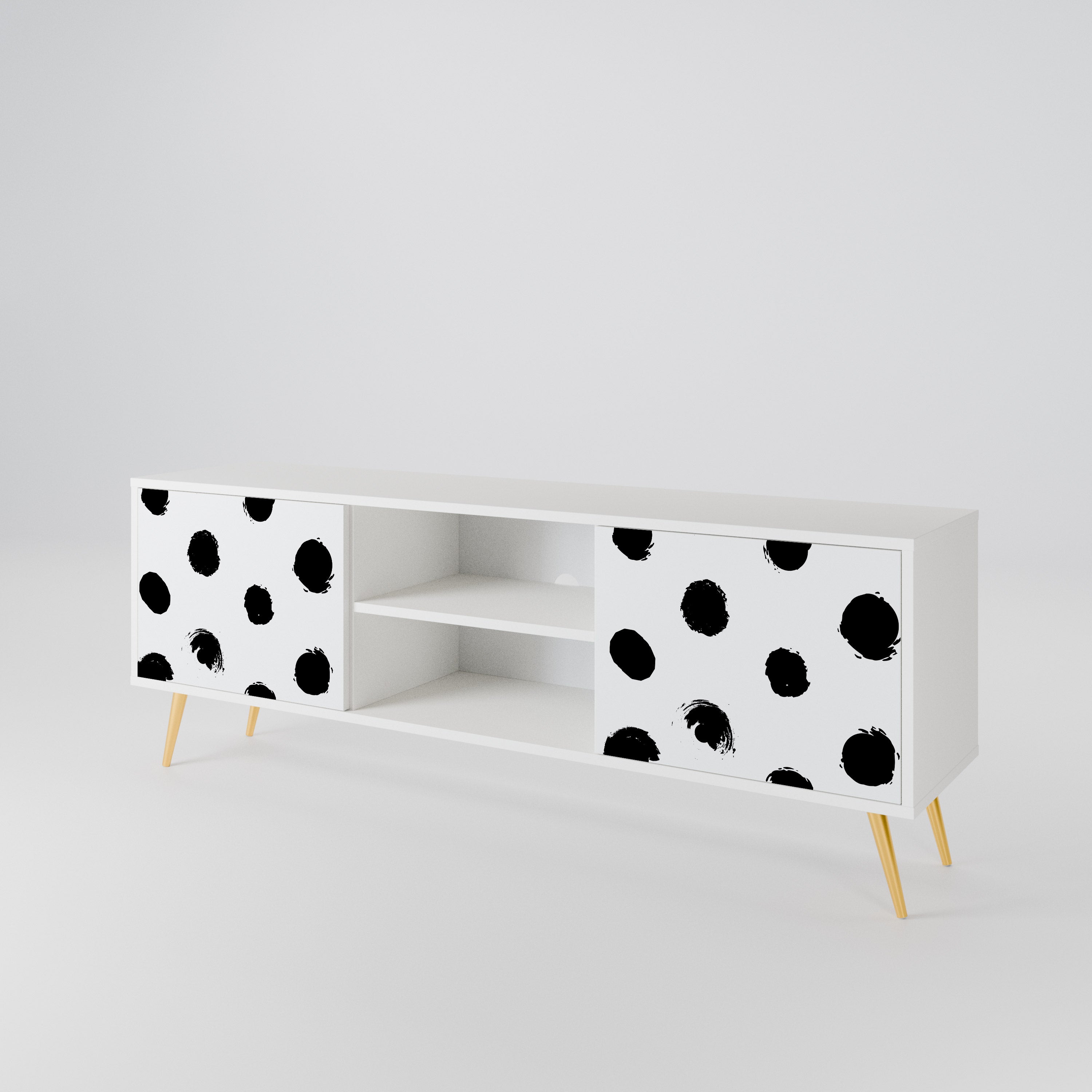 SLIPPING MINUTES 2-Door TV Cabinet