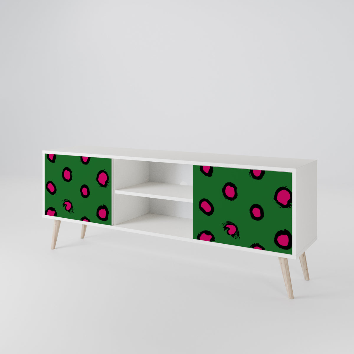 FUNKY SPOTS 2-Door TV Cabinet