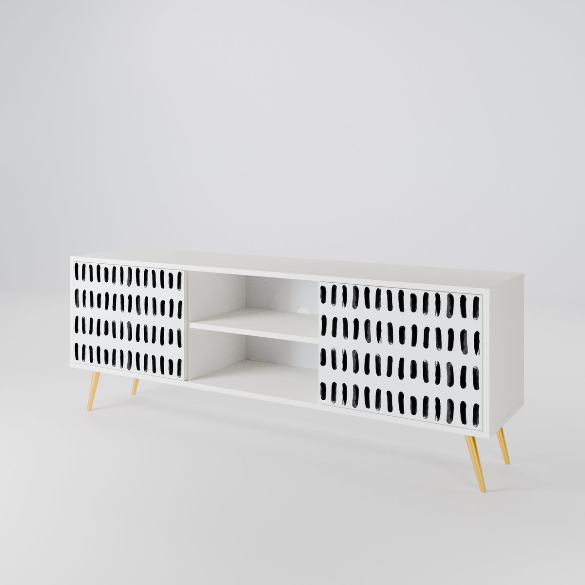 NIGHTY MELODIES 2-Door TV Cabinet
