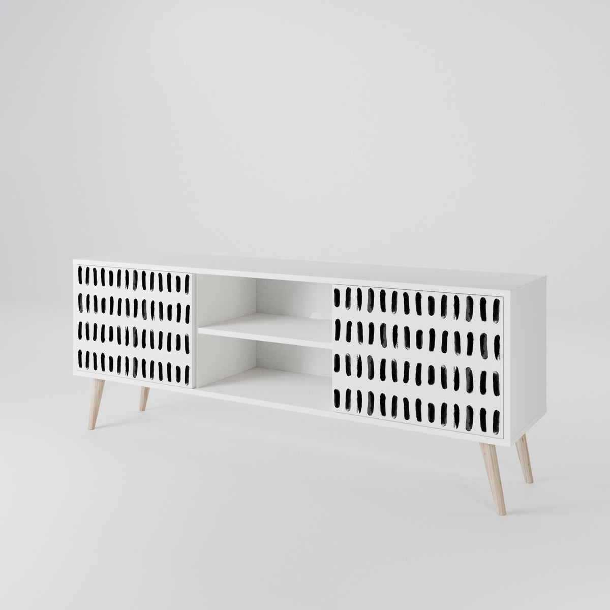 NIGHTY MELODIES 2-Door TV Cabinet