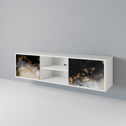 MARBLE OF TOMMORROW 2-Door TV Cabinet