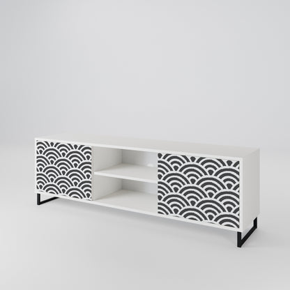 GLOOMY HOST 2-Door TV Cabinet