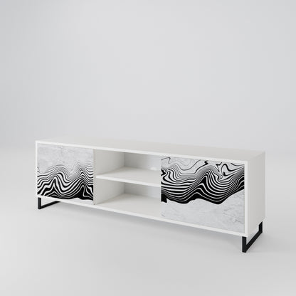 MONOCHROME MIRAGE 2-Door TV Cabinet