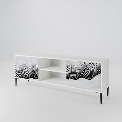 MONOCHROME MIRAGE 2-Door TV Cabinet