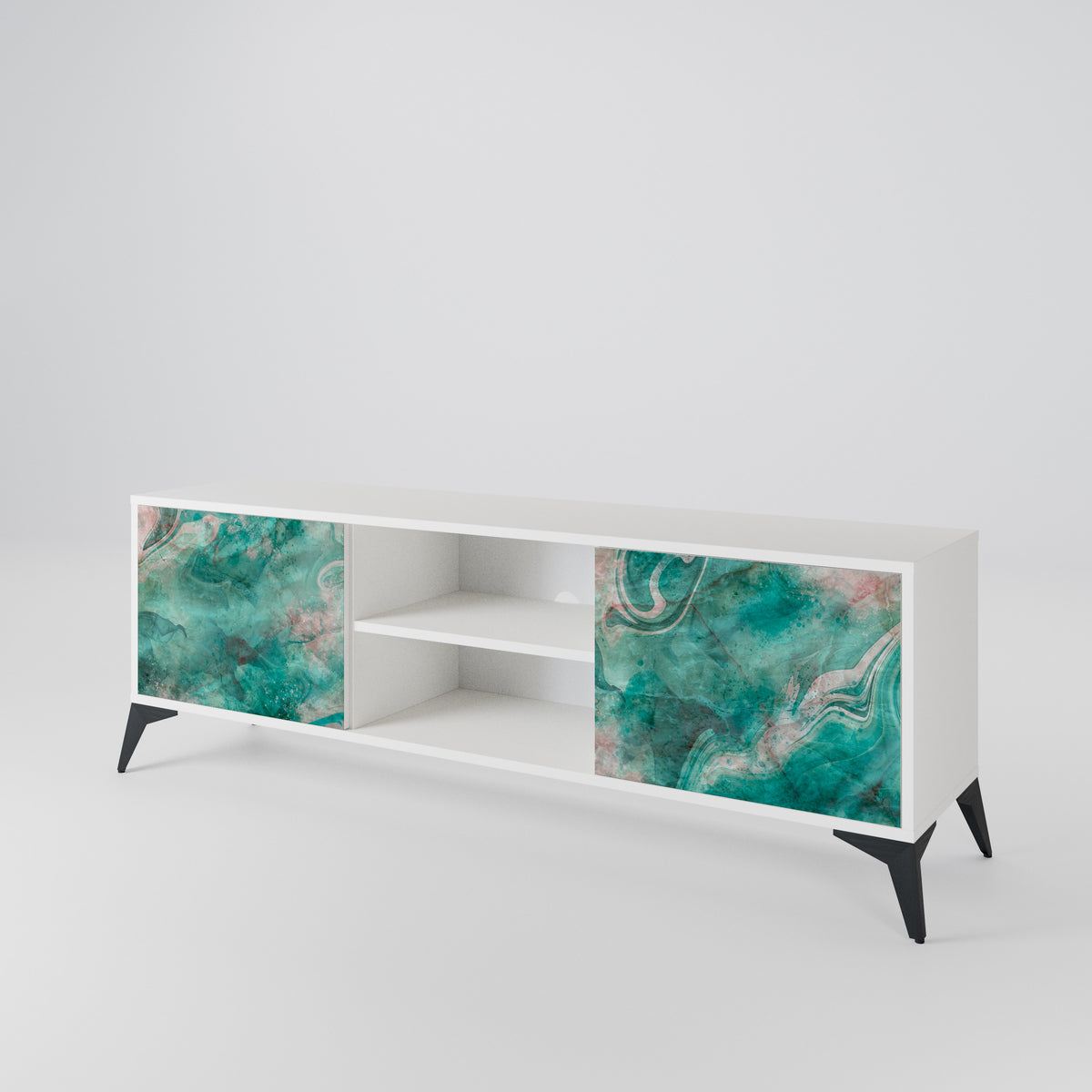 ABSTRACT ALCHEMY 2-Door TV Cabinet