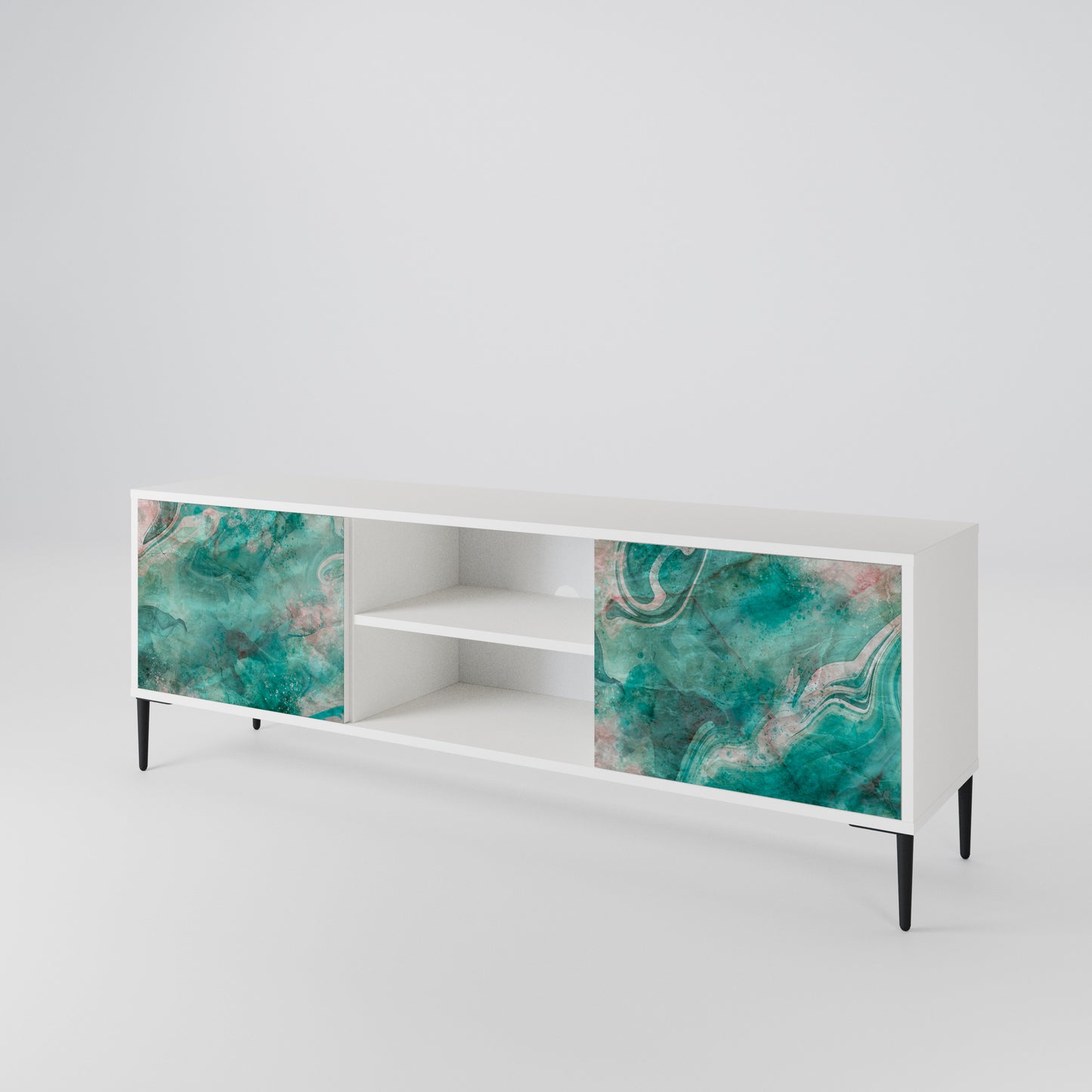 ABSTRACT ALCHEMY 2-Door TV Cabinet