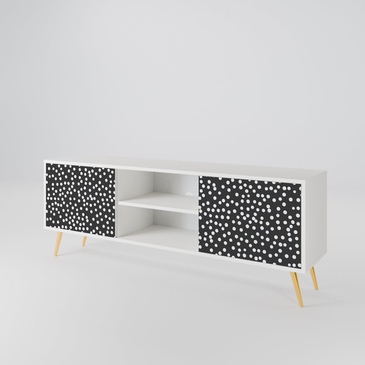BLINDING LIGHTS 2-Door TV Cabinet