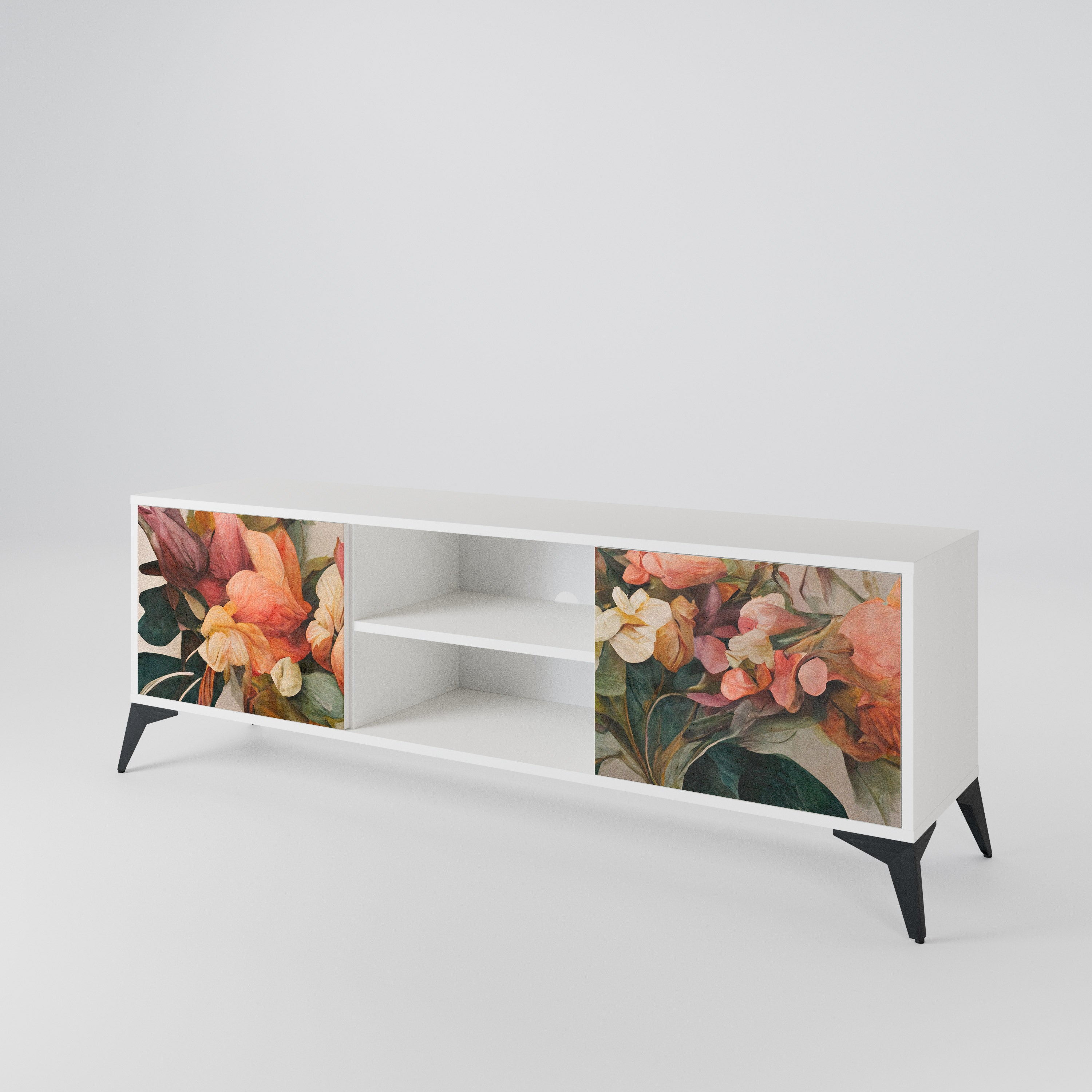 STYLISH BEAUTY 2-Door TV Cabinet