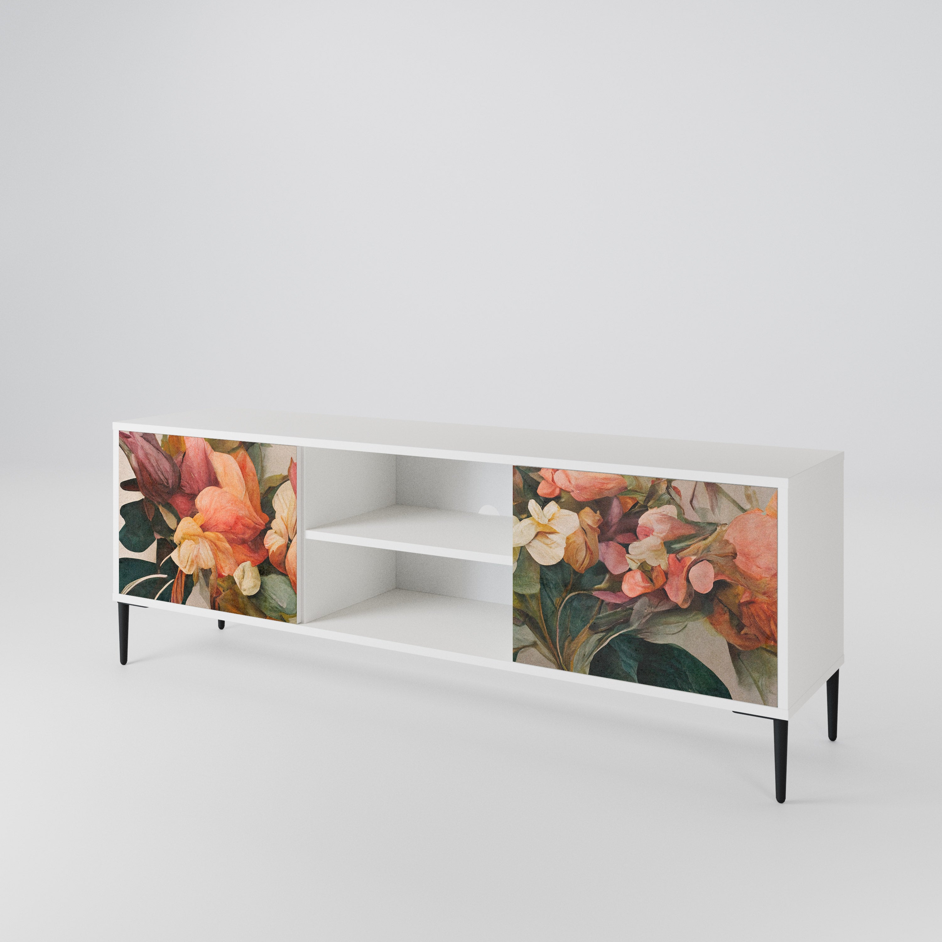 STYLISH BEAUTY 2-Door TV Cabinet