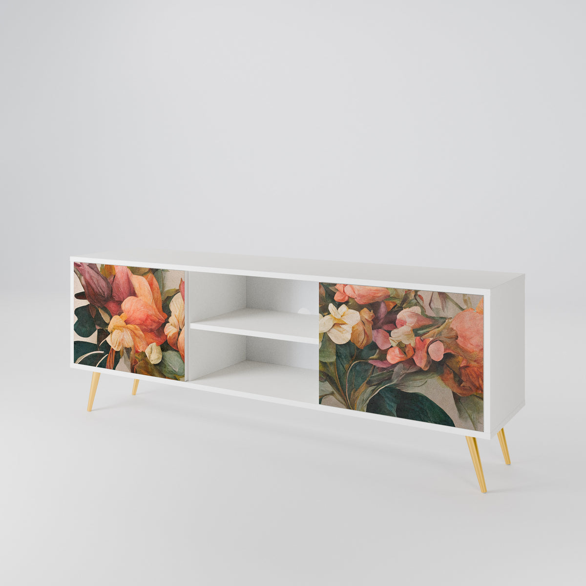 STYLISH BEAUTY 2-Door TV Cabinet