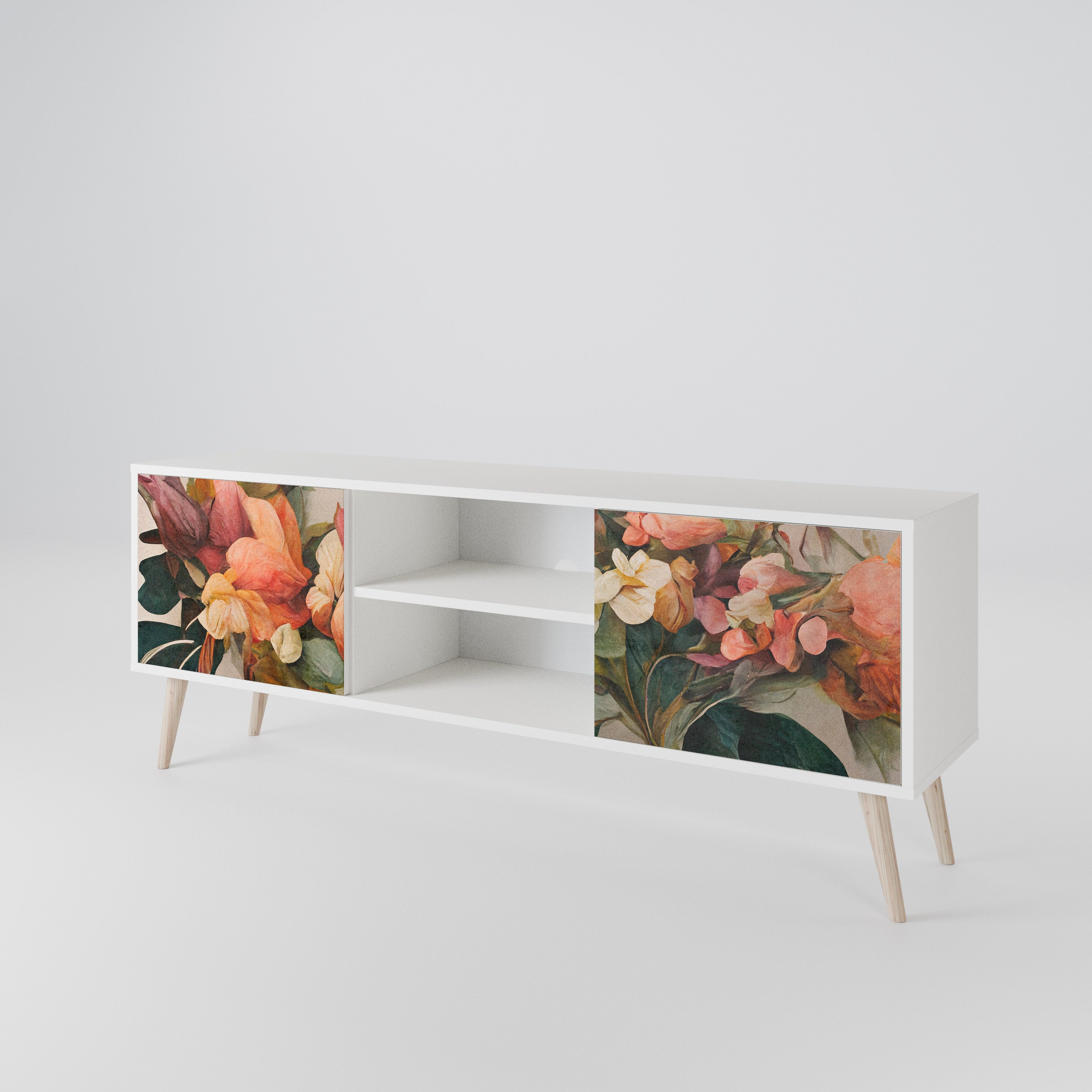 STYLISH BEAUTY 2-Door TV Cabinet