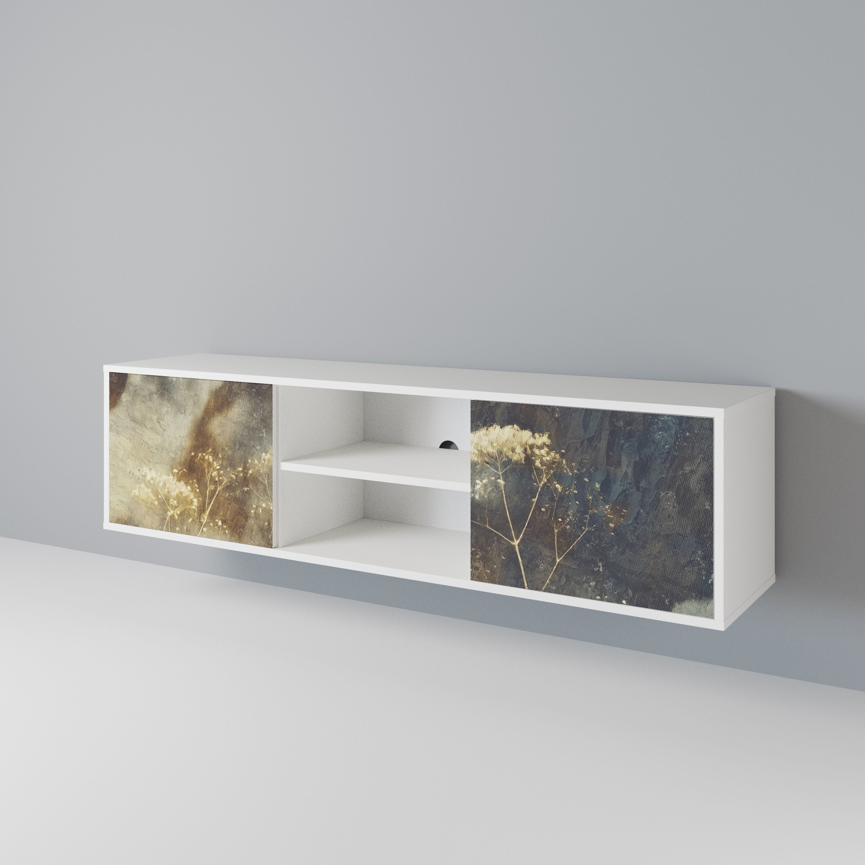 GENTLE POWER 2-Door TV Cabinet