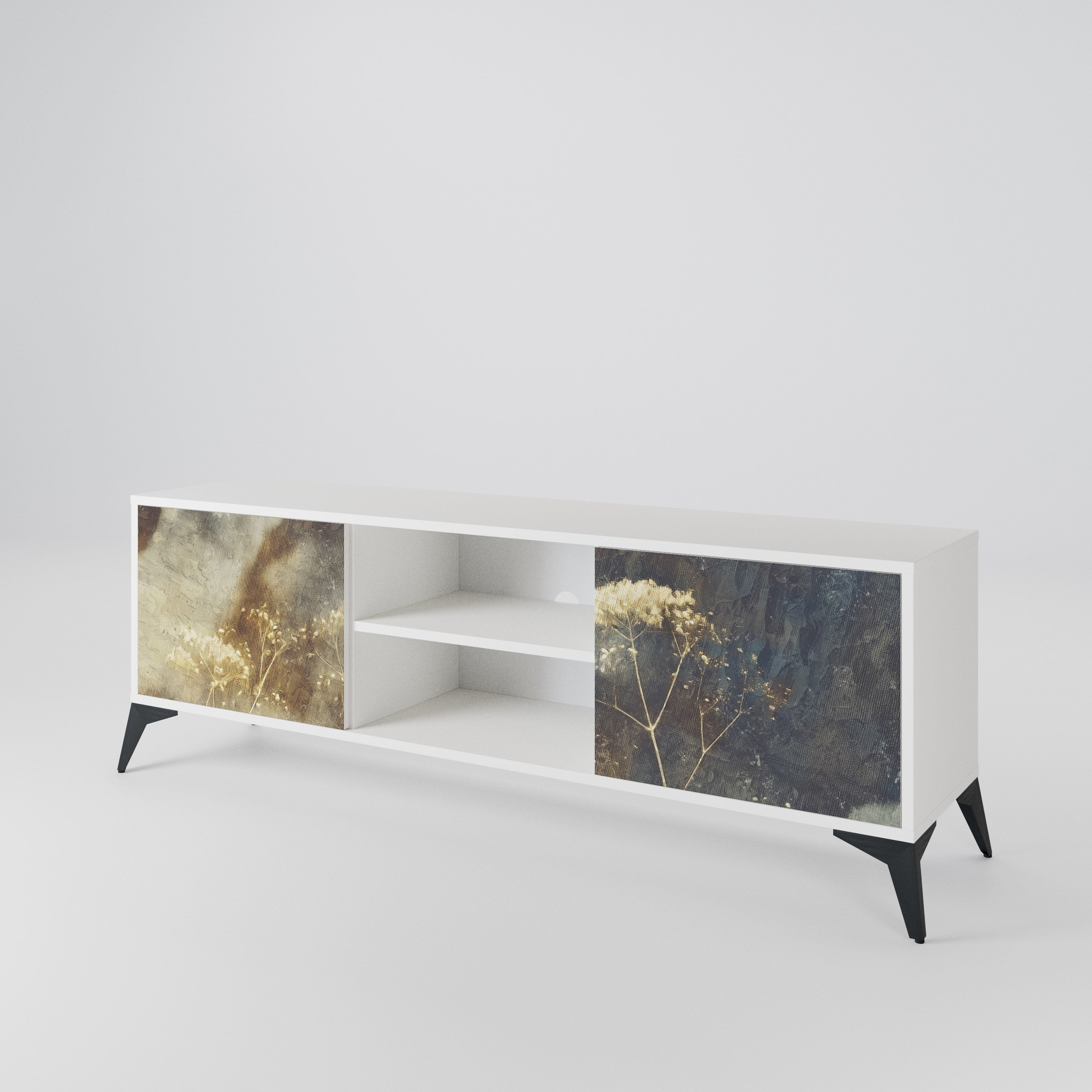 GENTLE POWER 2-Door TV Cabinet