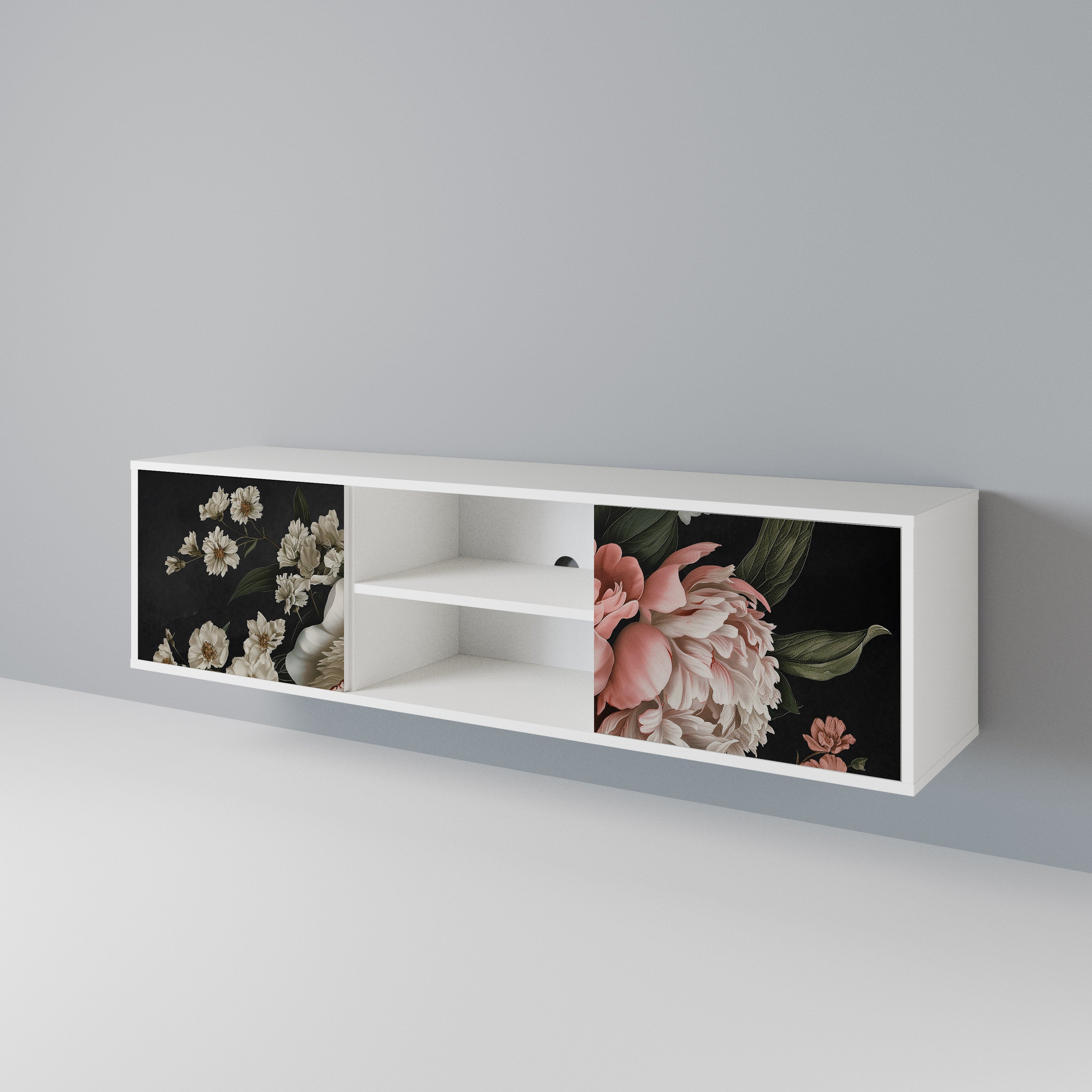 LUSH ELEGANCE 2-Door TV Cabinet