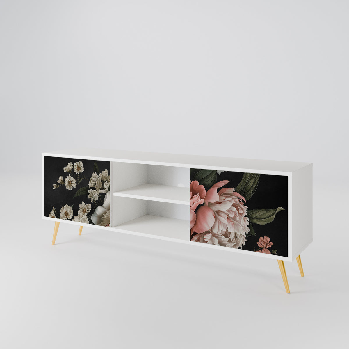 LUSH ELEGANCE 2-Door TV Cabinet