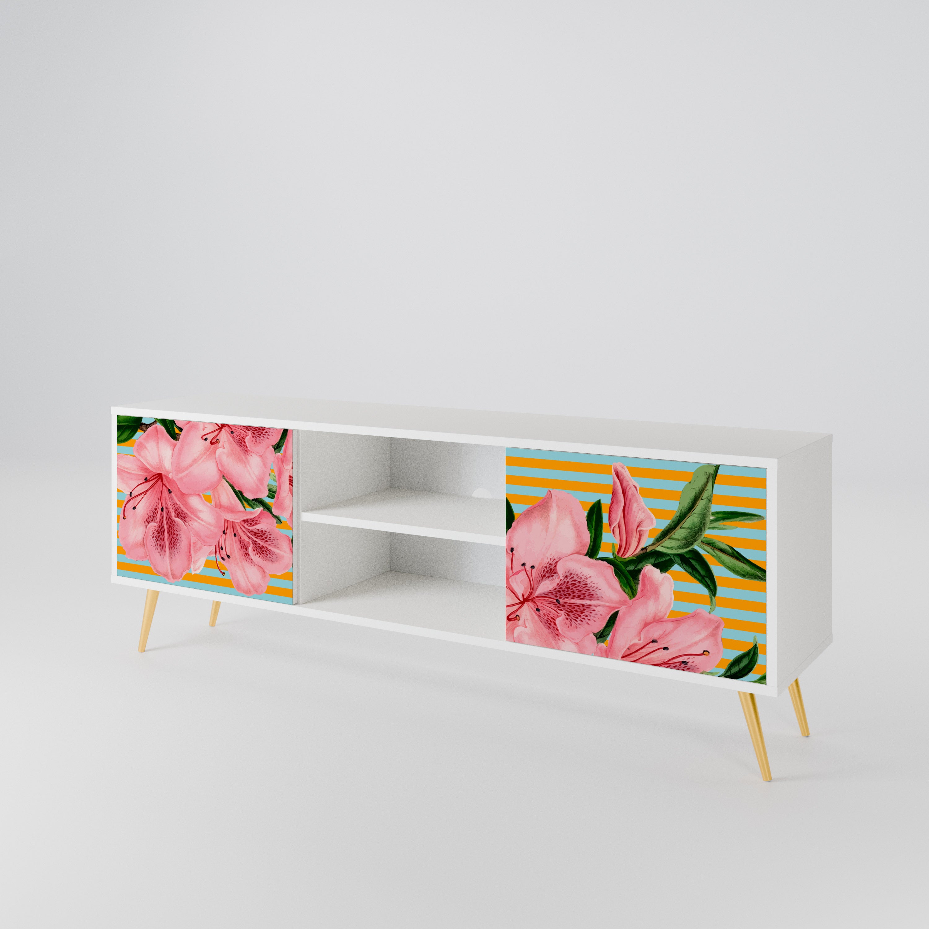 FRAGILE BEAUTY 2-Door TV Cabinet