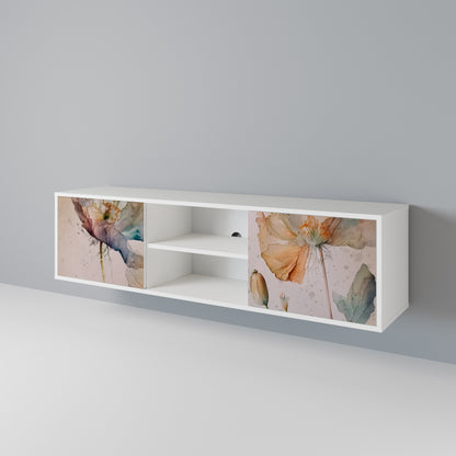 SOFTEN POPPY 2-Door TV Cabinet