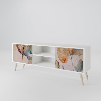 SOFTEN POPPY 2-Door TV Cabinet