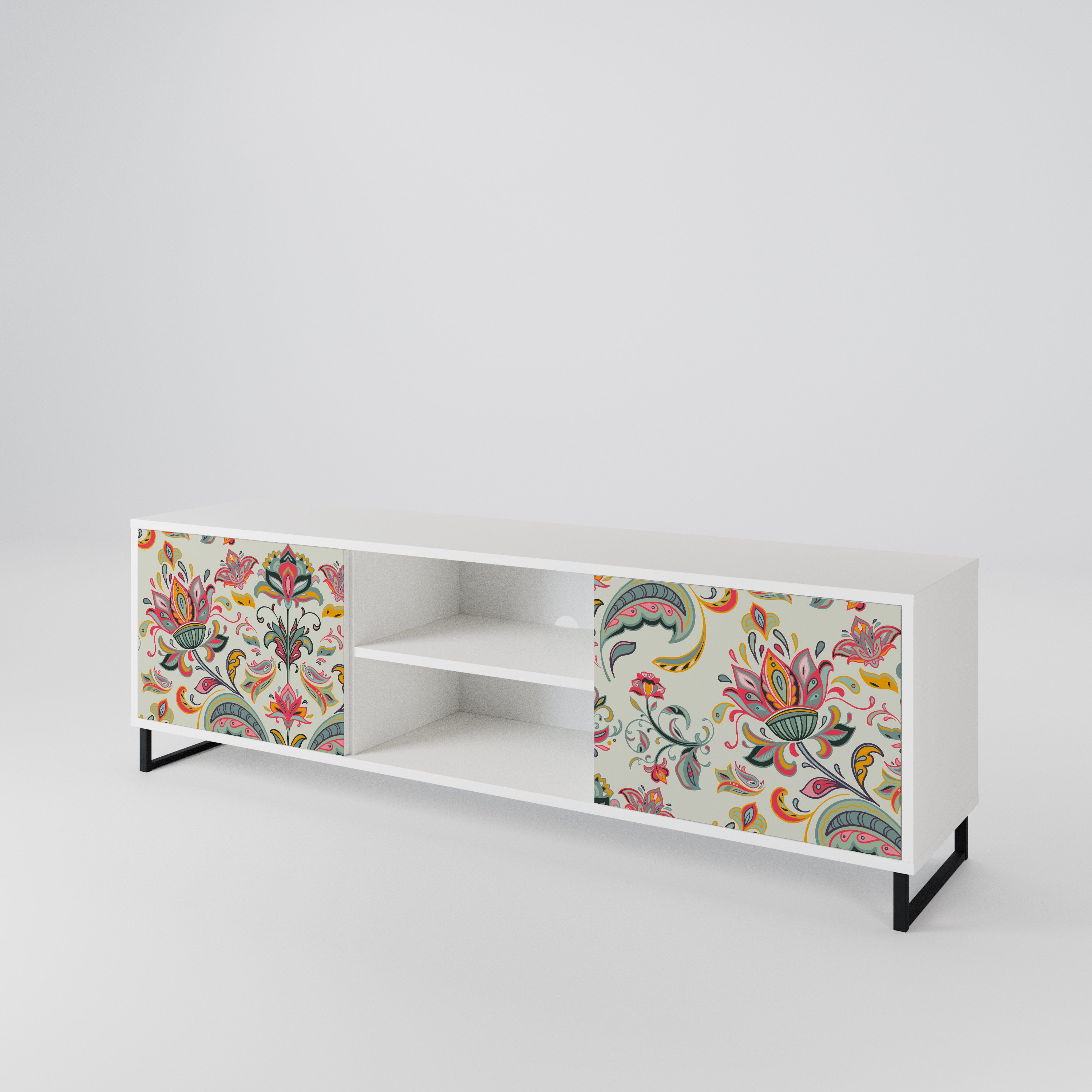 ORGANIC FOLKLORE 2-Door TV Cabinet