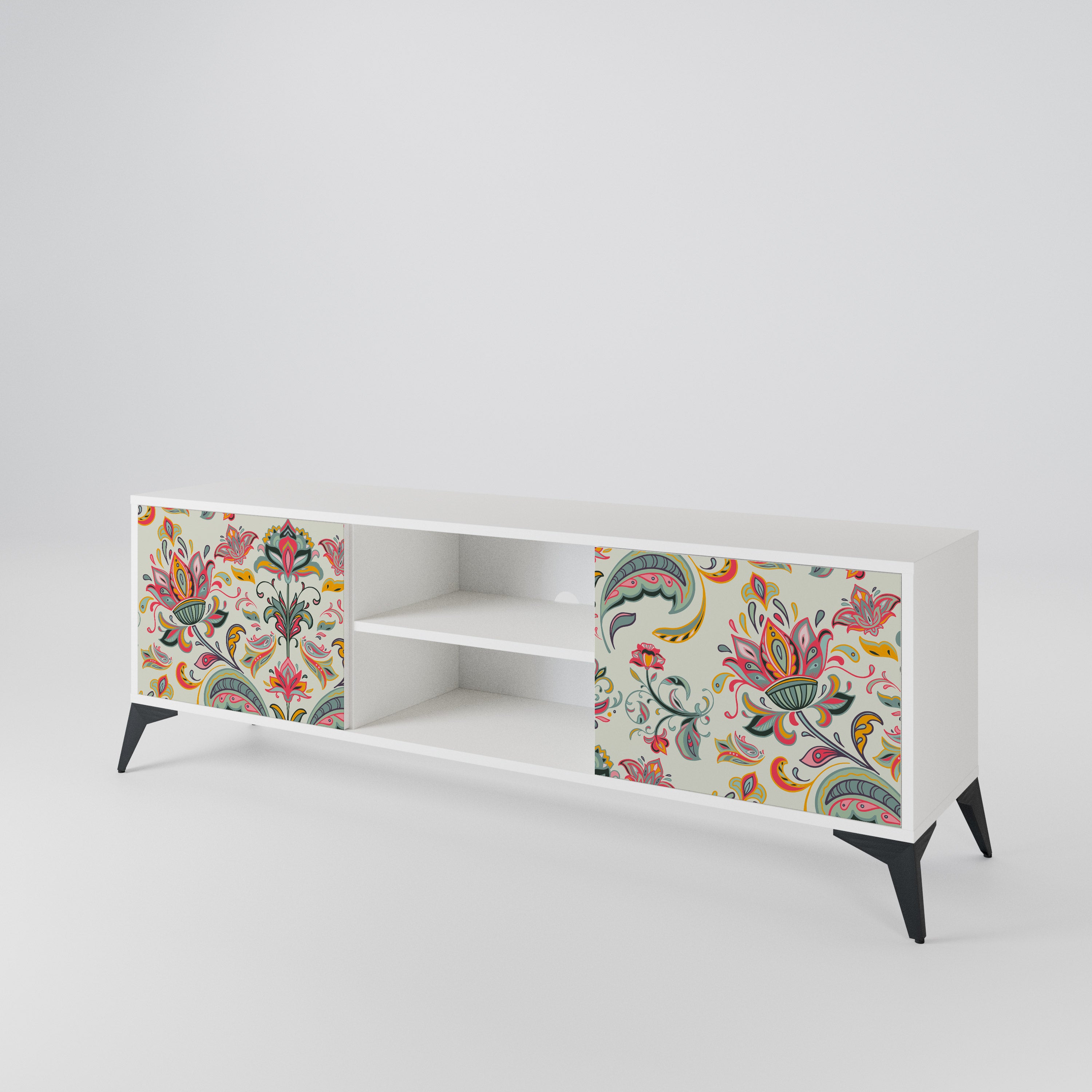 ORGANIC FOLKLORE 2-Door TV Cabinet