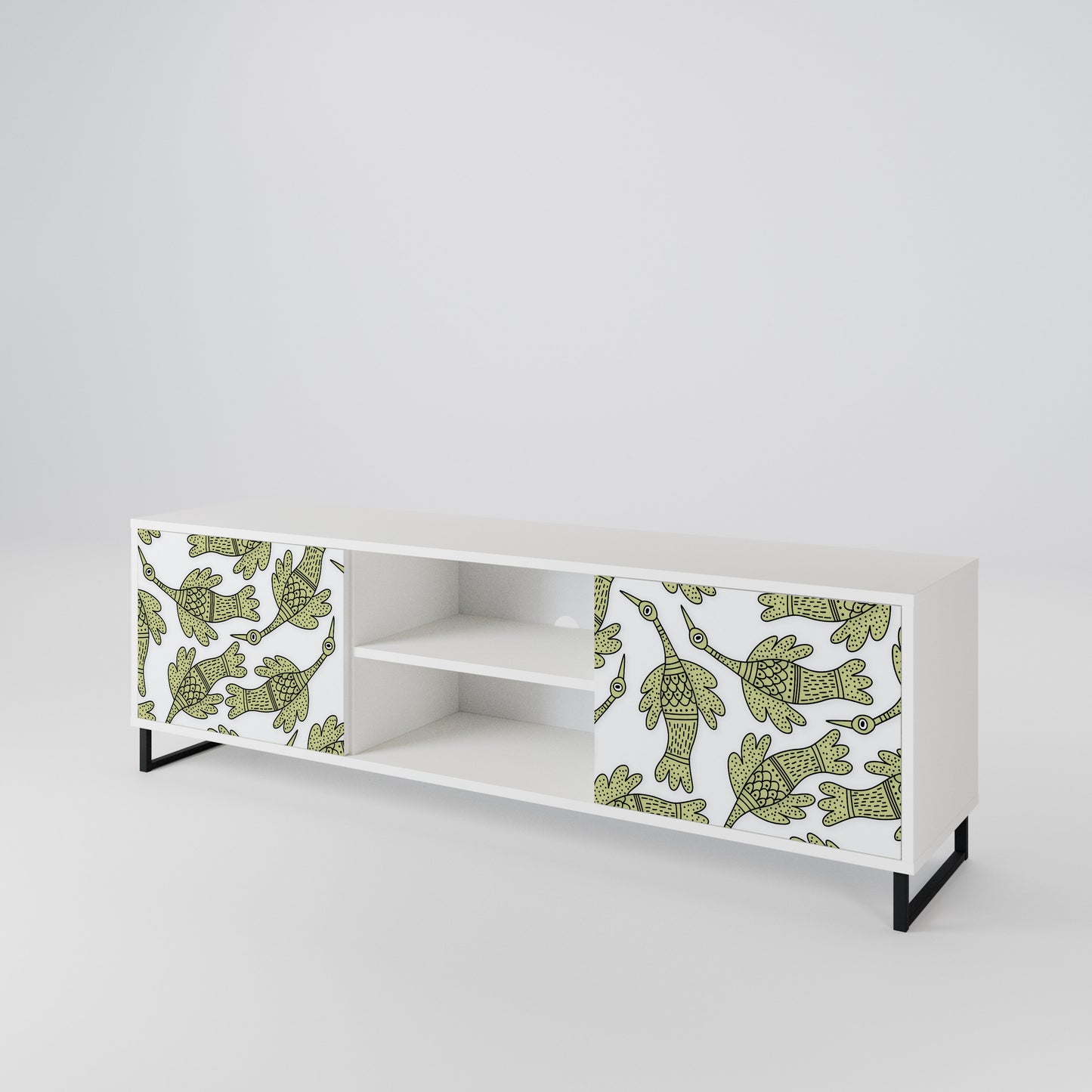 SEEDLING SONGBIRD 2-Door TV Cabinet