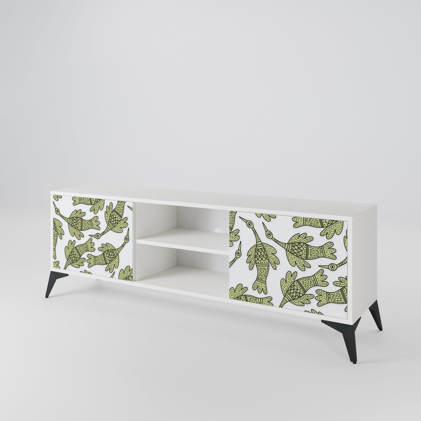 SEEDLING SONGBIRD 2-Door TV Cabinet