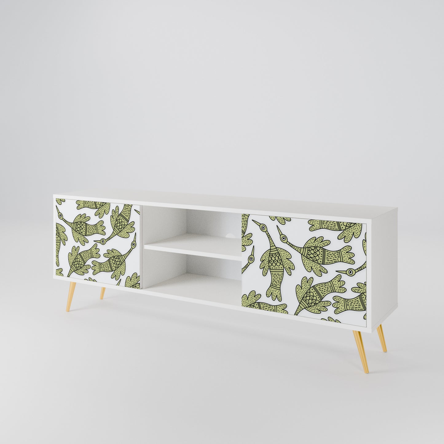 SEEDLING SONGBIRD 2-Door TV Cabinet