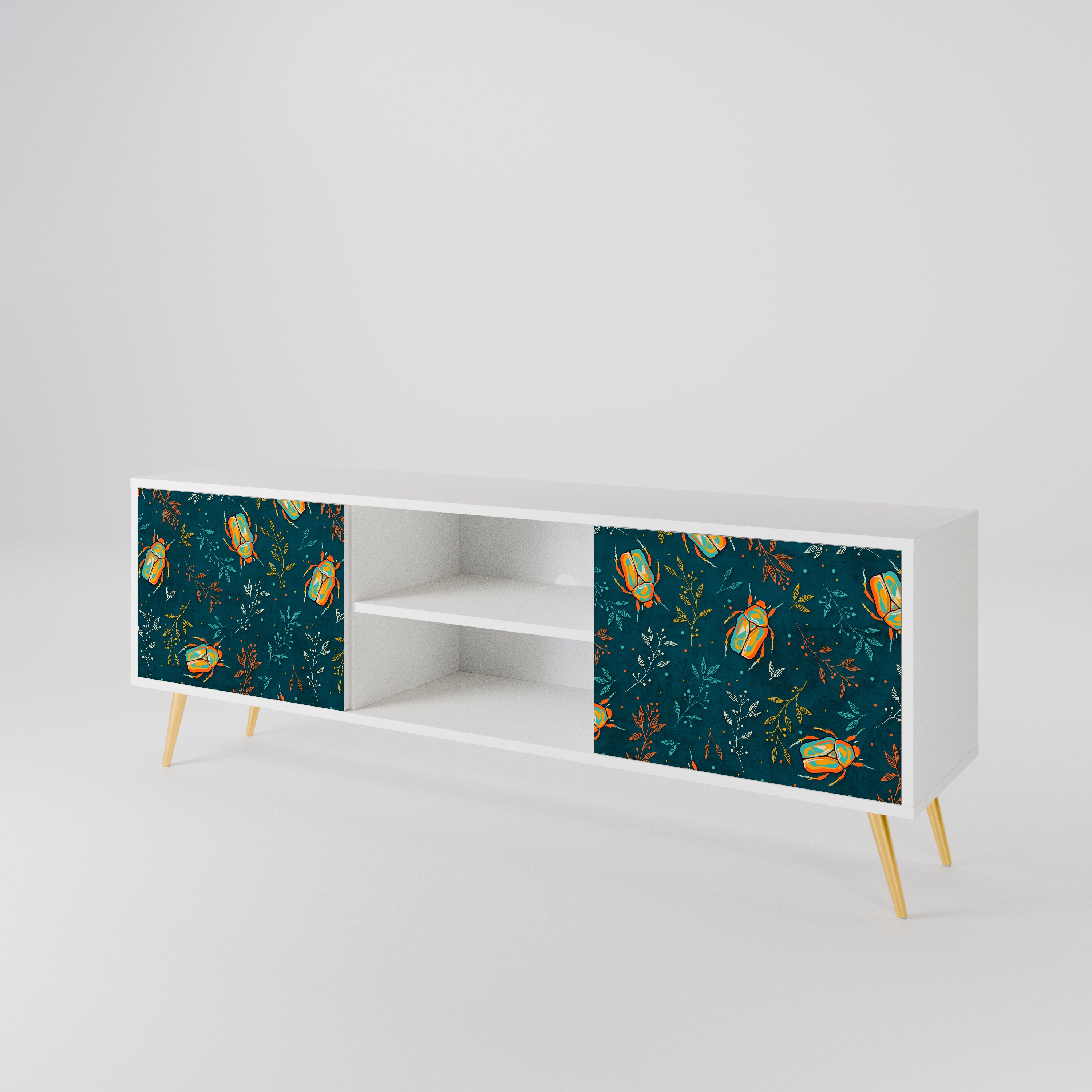 AUTUMN INSECTS 2-Door TV Cabinet