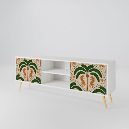 DANCING PREDATORS 2-Door TV Cabinet