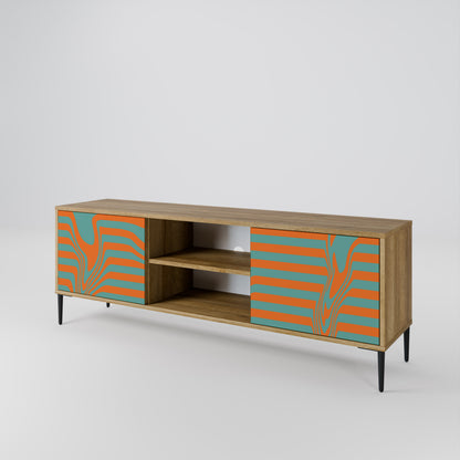 LINE COLLAPSE 2-Door TV Cabinet