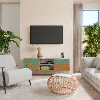 LINE COLLAPSE 2-Door TV Cabinet