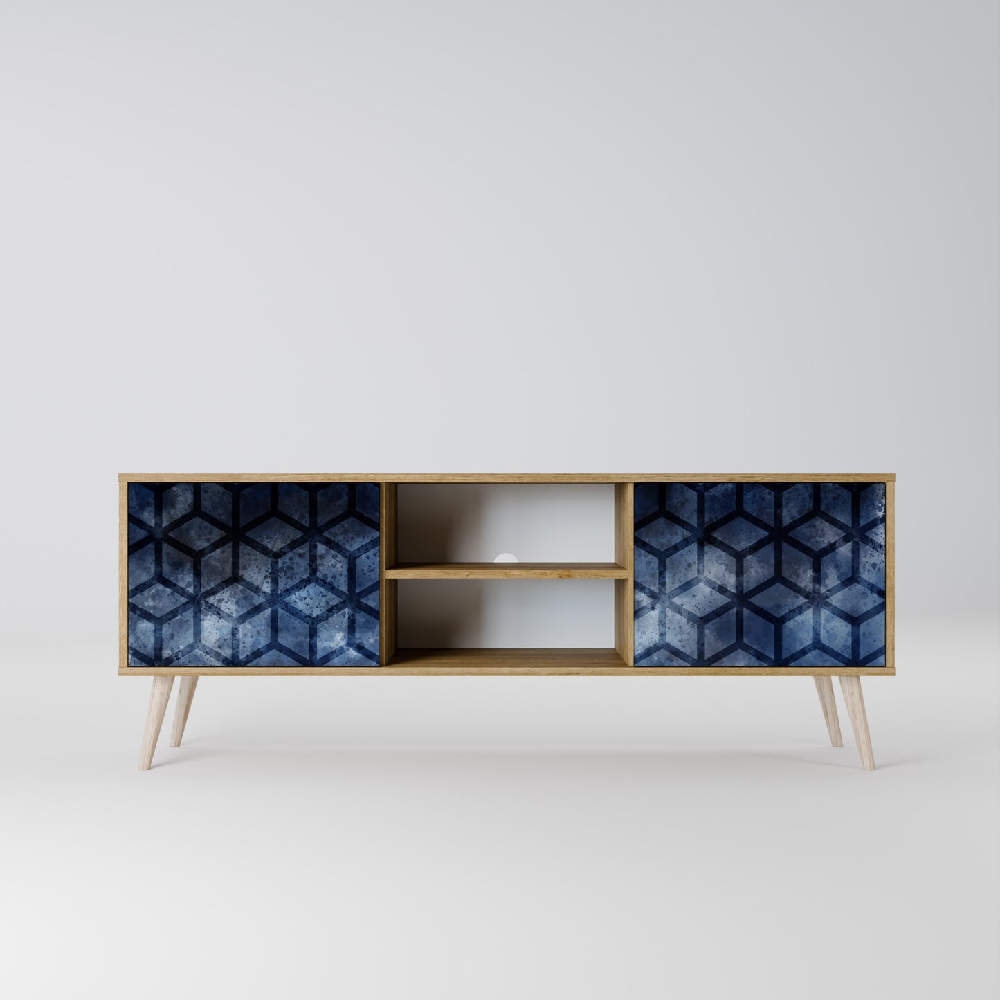 CUBIC MIST 2-Door TV Cabinet