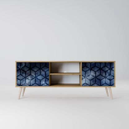 CUBIC MIST 2-Door TV Cabinet