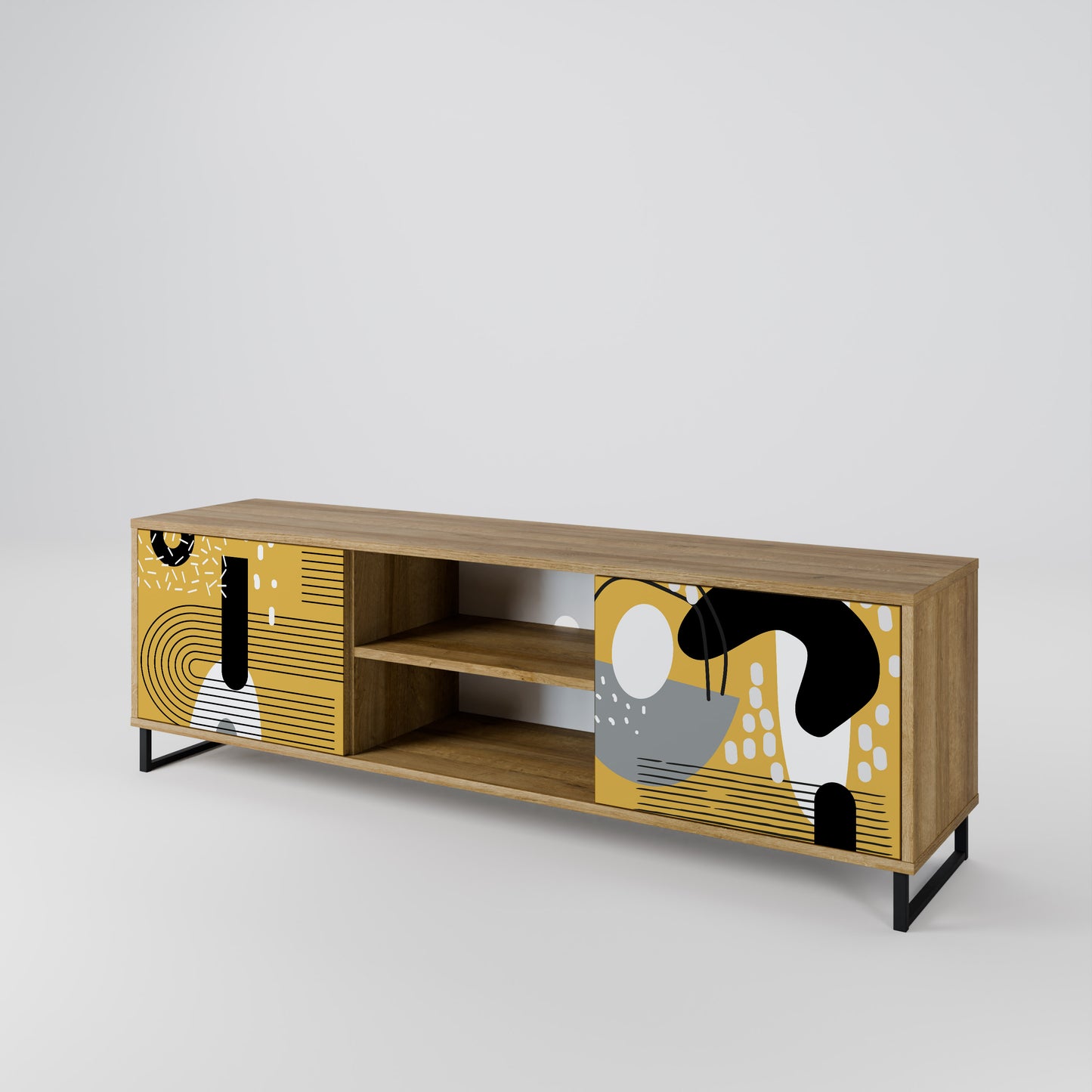 SHAPESHIFT SYMPHONY 2-Door TV Cabinet