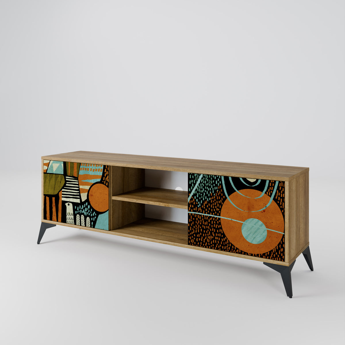 GEODE GLIMMER 2-Door TV Cabinet