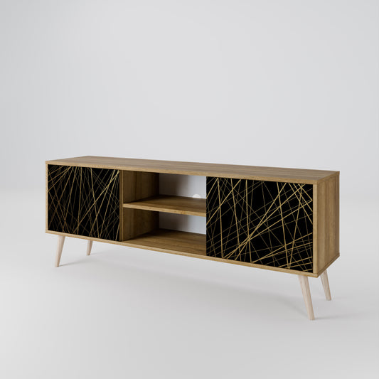 BRIGHT MESH 2-Door TV Cabinet