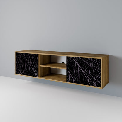 SHIMMER SPIDERGRAM 2-Door TV Cabinet