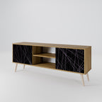 SHIMMER SPIDERGRAM 2-Door TV Cabinet