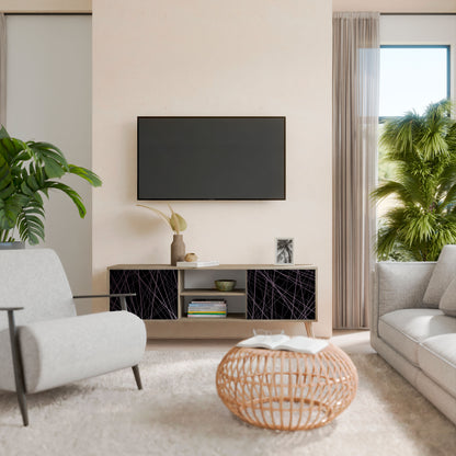 SHIMMER SPIDERGRAM 2-Door TV Cabinet