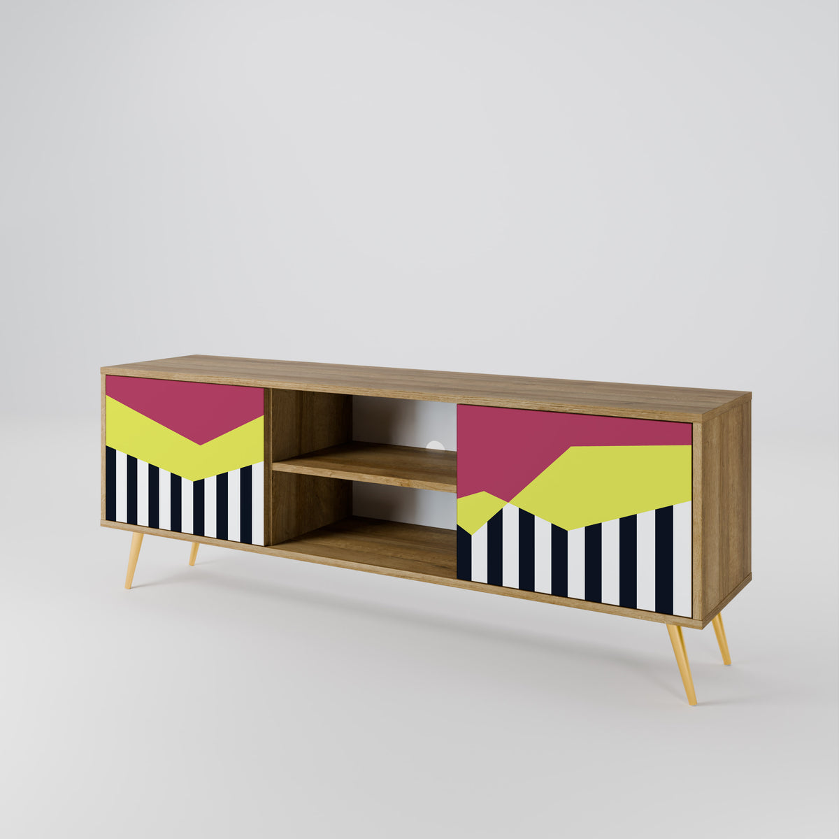 PIANO FANTASY 2-Door TV Cabinet