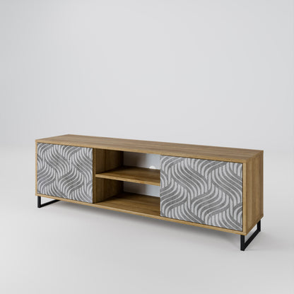 CONCRETE MOVEMENT 2-Door TV Cabinet