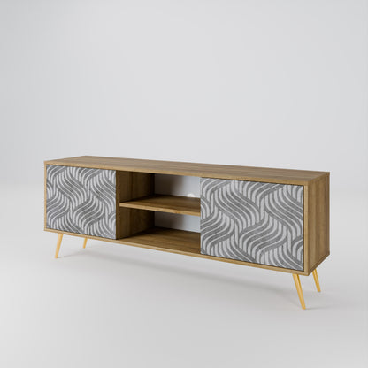 CONCRETE MOVEMENT 2-Door TV Cabinet