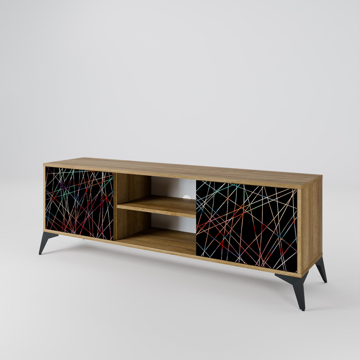 LUMINOUS SNARE 2-Door TV Cabinet