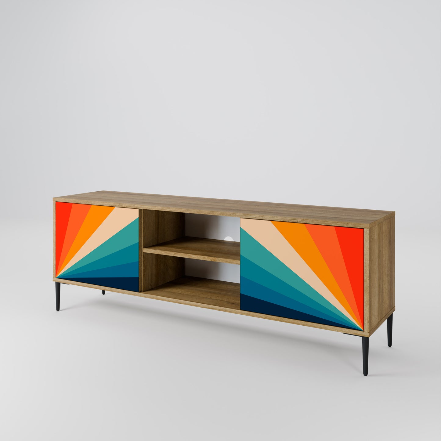 PRISM CONCUSSION 2-Door TV Cabinet