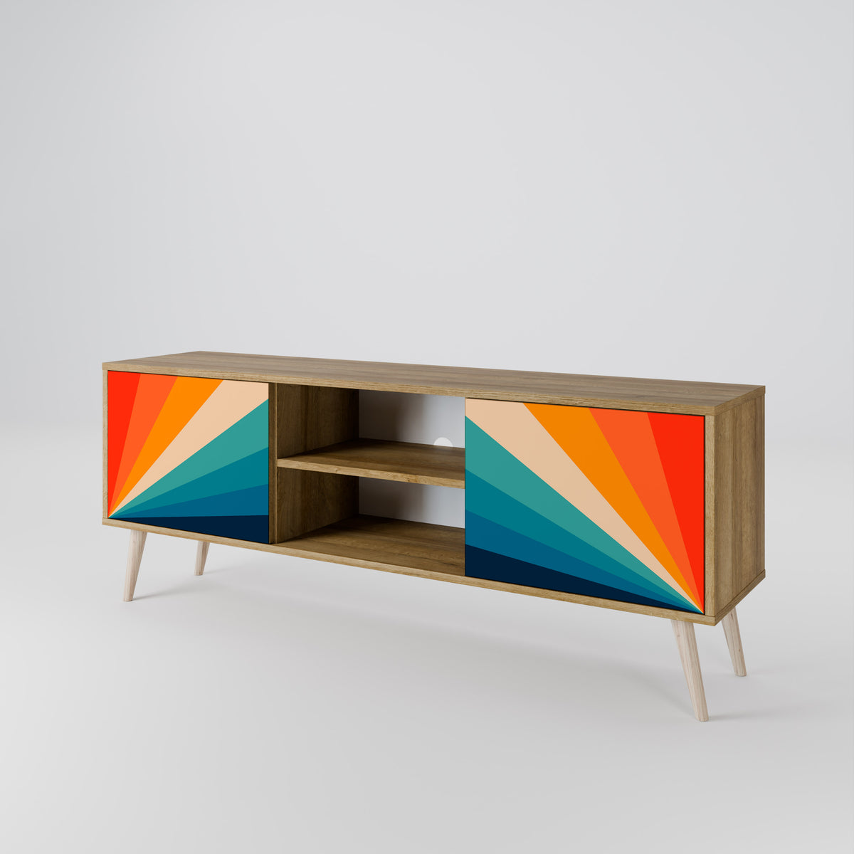 PRISM CONCUSSION 2-Door TV Cabinet