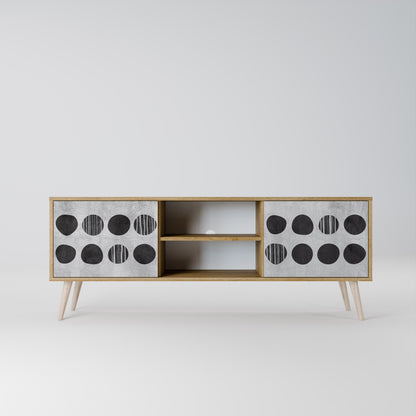 GHOSTLY GRADIENTS 2-Door TV Cabinet
