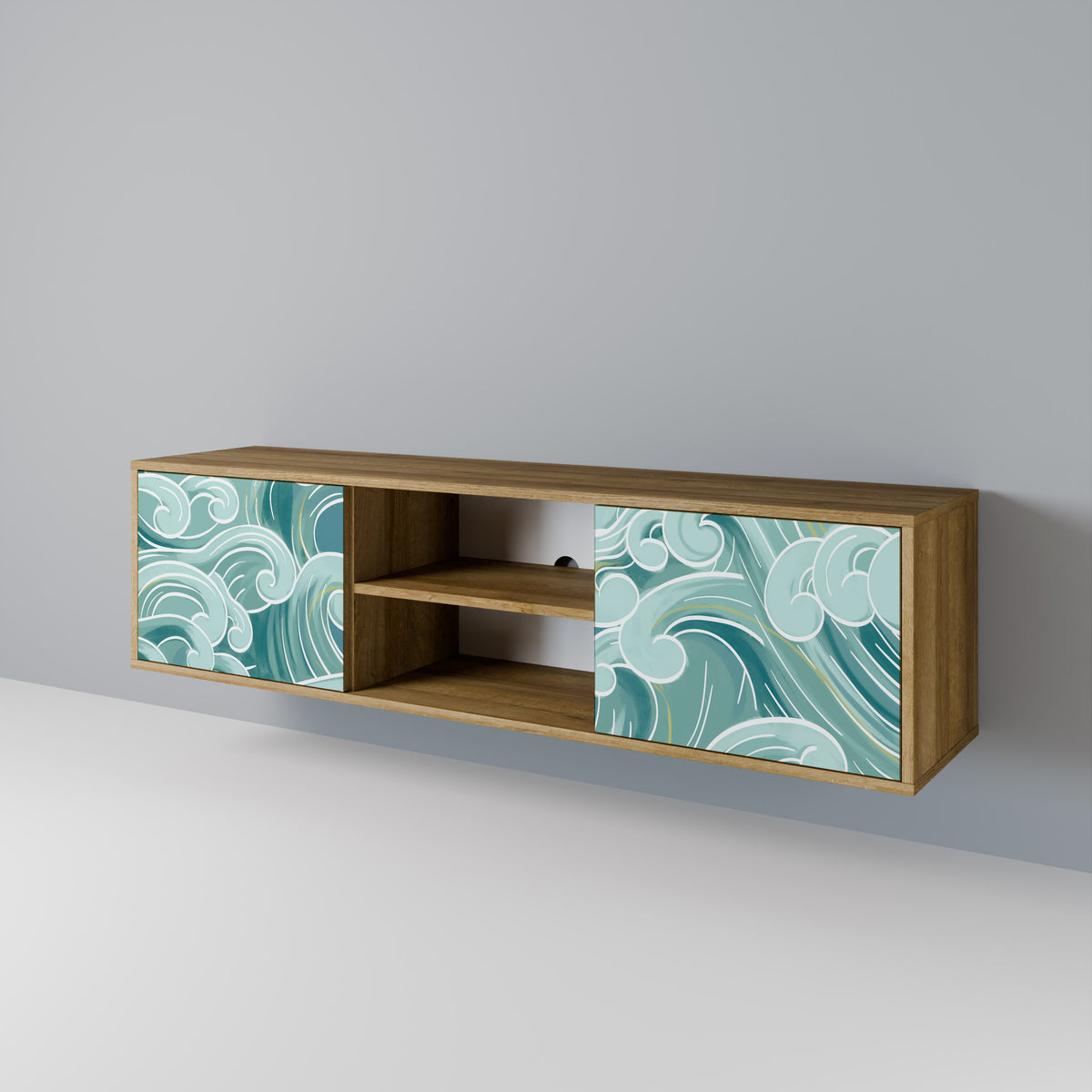 ASIAN SWAY 2-Door TV Cabinet