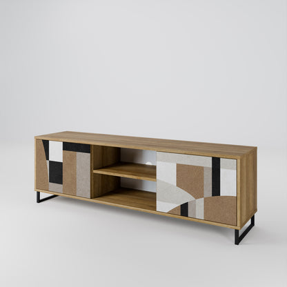 DELICATE MEMENTO 2-Door TV Cabinet