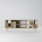 DELICATE MEMENTO 2-Door TV Cabinet