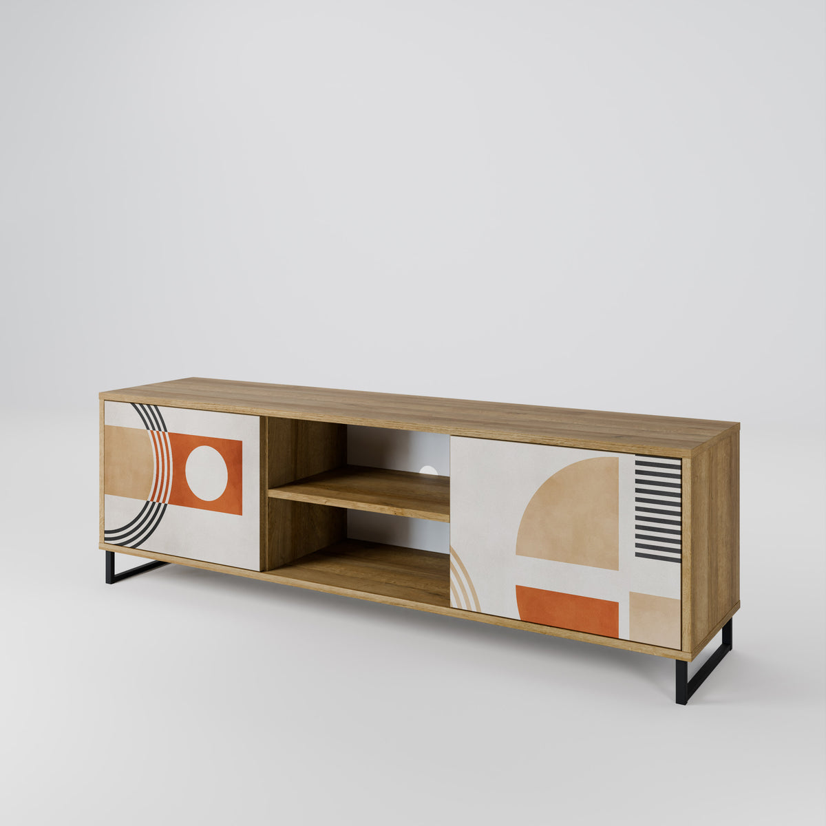 SPACE AROUND 2-Door TV Cabinet